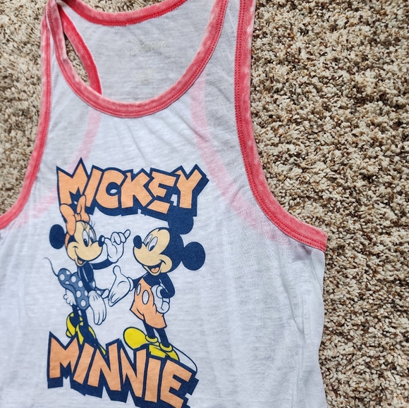 Vintage Disney Minne and Mickey Mouse Womens Tank Top Retro Sz MEDIUM - Picture 3 of 9